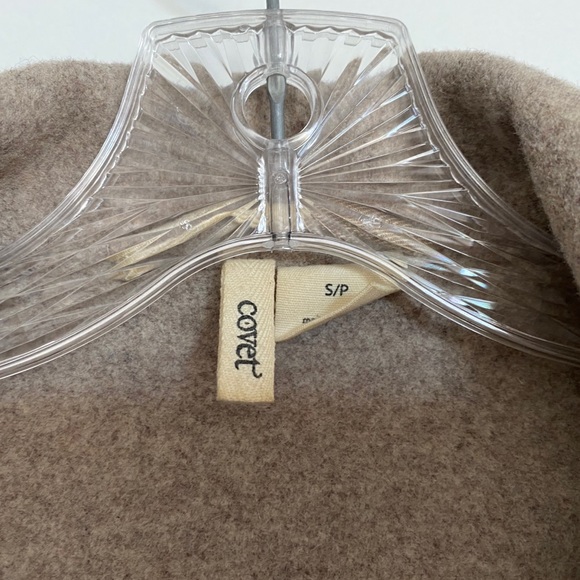 Covet Beige Wool Coat - Picture 3 of 5